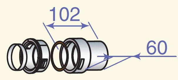 ACCESSOIRES VENTOUSE - Adaptateur
