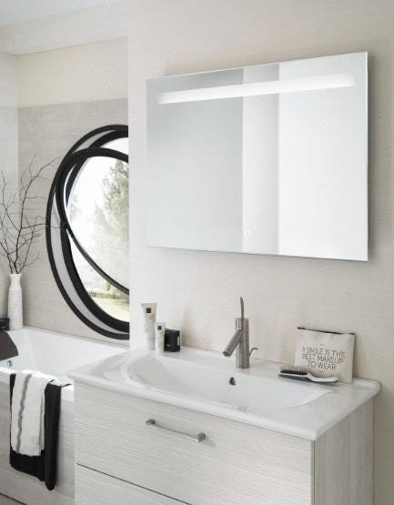 MIROIR H69 L90 - - MARQUE UNIQUE      MIR6990 FOURNIER DELPHA  [MIR6990]