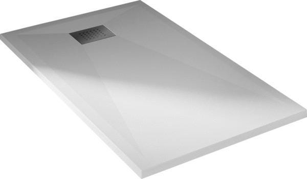 KINESURF - Receveur carré ultra-plat à encastrer en Biotec