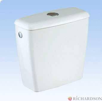PRIMA CDI - Réservoir avec mécanisme silencieux poussoir 3L/6L chromé