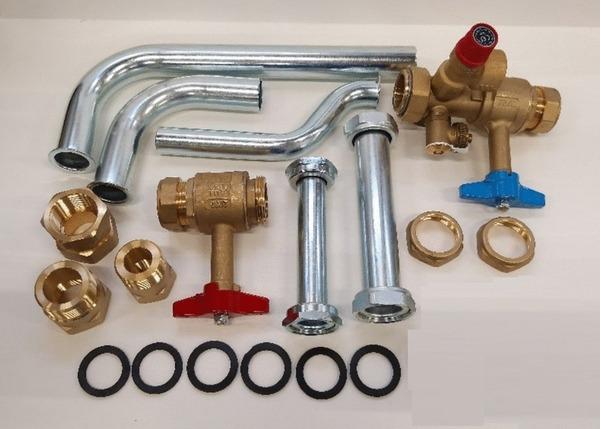 KIT RACCORDEMENT AVANT FR + BE        7780863 DE DIETRICH EQUIP THERMIQU BDR  [7780863]