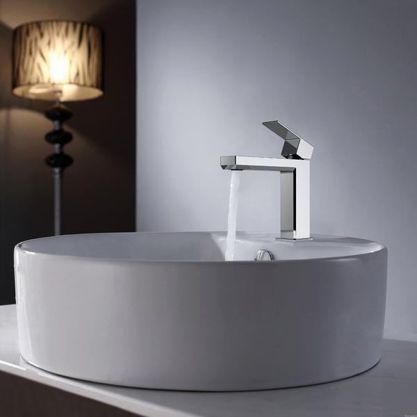 PLAZA - Mitigeur lavabo Design carré