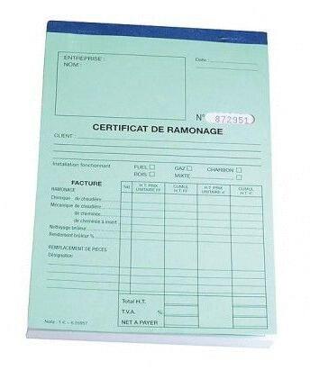 ACCESSOIRES - Carnet d'attestations