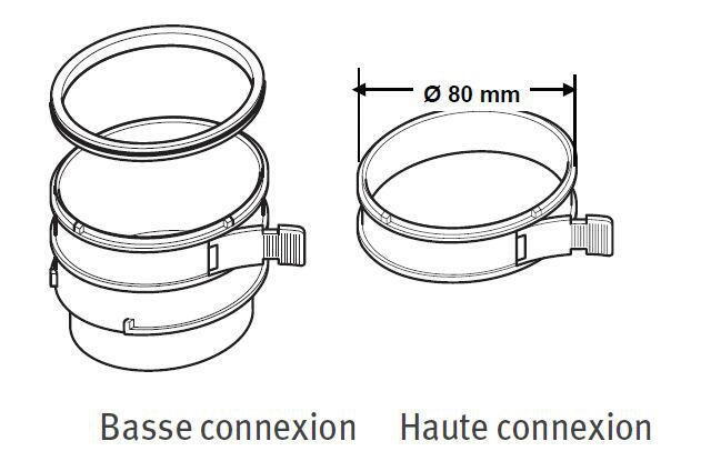 ACCESSOIRES VENTOUSE - Système flexible condensation