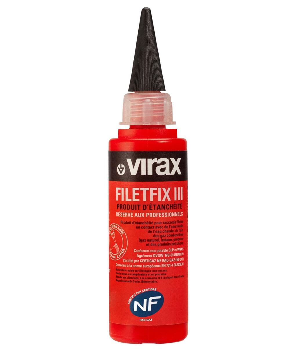 PRODUIT ETANCHEITE - Filetfix III - Pour raccord fileté