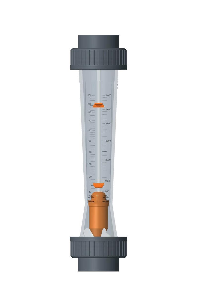 FLOTTEUR PVDF / A COLLER PVC-U METRIQUE - Débimètre à Flotteur
