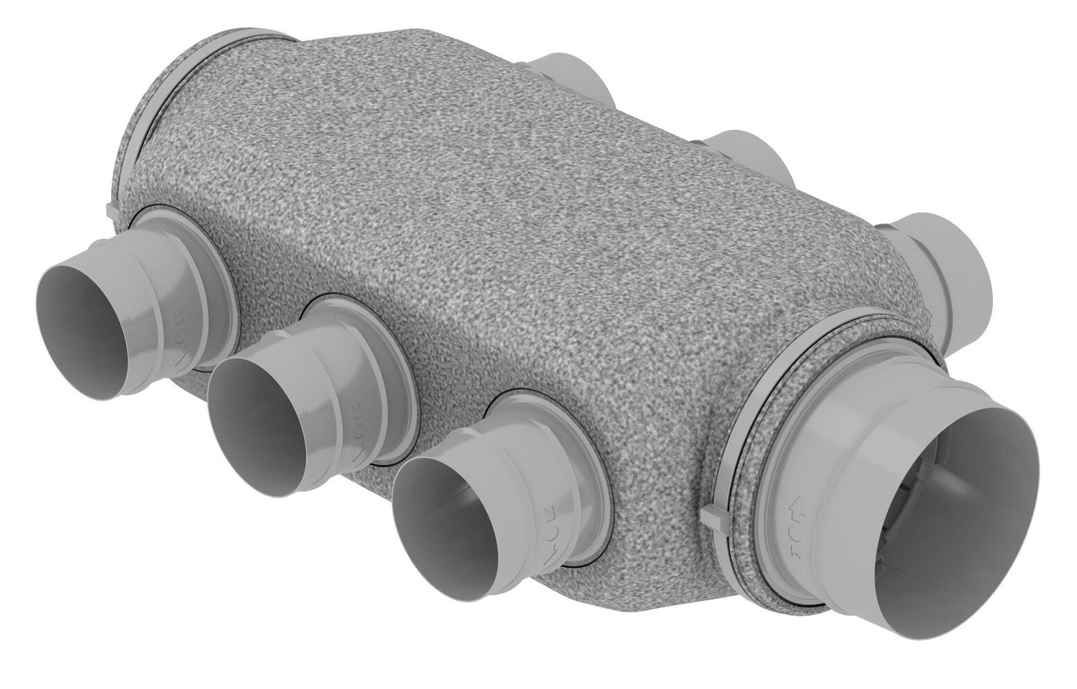 ACCESSOIRES DE RESEAUX - Caisson de distribution - NEOCD - Pour VMC double flux