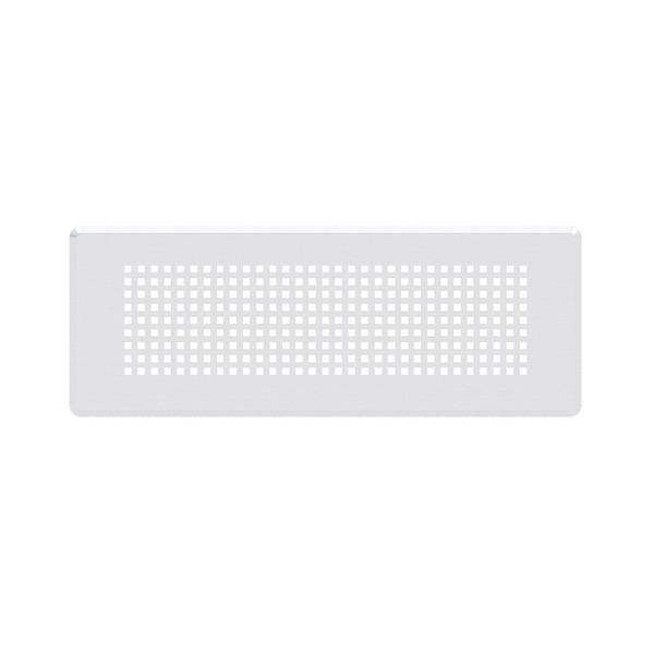 GRILLE ALLONGEE TORINO INOX         990322085 ACOVA-ZEHNDER GROUP FRANCE  [990322085]
