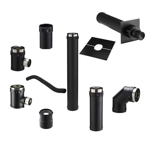 KIT SORT.HORIZ NOIR 80/130 PGI     37080502/0 POUJOULAT  [37080502/0]