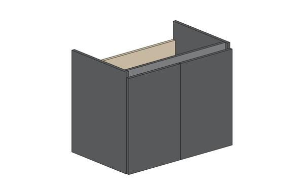 MEUBLE S/PLAN EAZY26 2P 70CM ANTHRAC.  RC0261