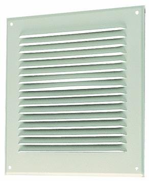 GRILLE INTERIEURE - GAT - Aération - A ailettes inclinées - Emboutie