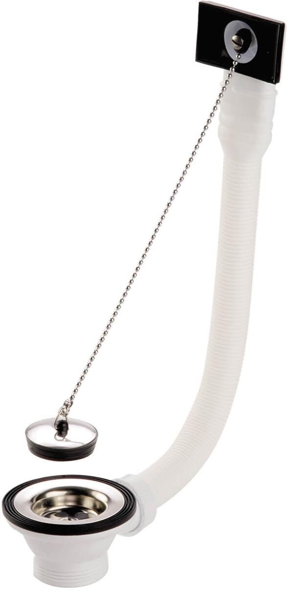 BONDE - Plastique ø 70 mm - Pour évier inox perçage ø 60 mm