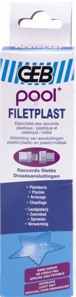 FILEPLAST EAU POTABLE - Pâte d'étanchéité pour raccords filetés plastique/plastique ou plastique/métal