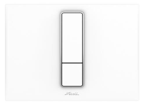 PLAQUE CDE BRIGHT ABS BLC       NICOLL WPCBRB NICOLL