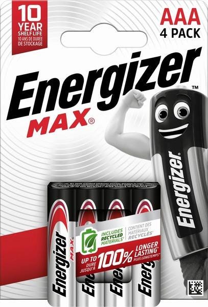 PILE AAA LR03 1.5V ALCAL.MAX ENERG.  EMXLR03C ENERGIE D