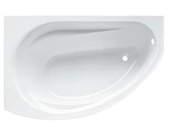 PRIMA STYLE - Baignoire d'angle asymétrique en acrylique