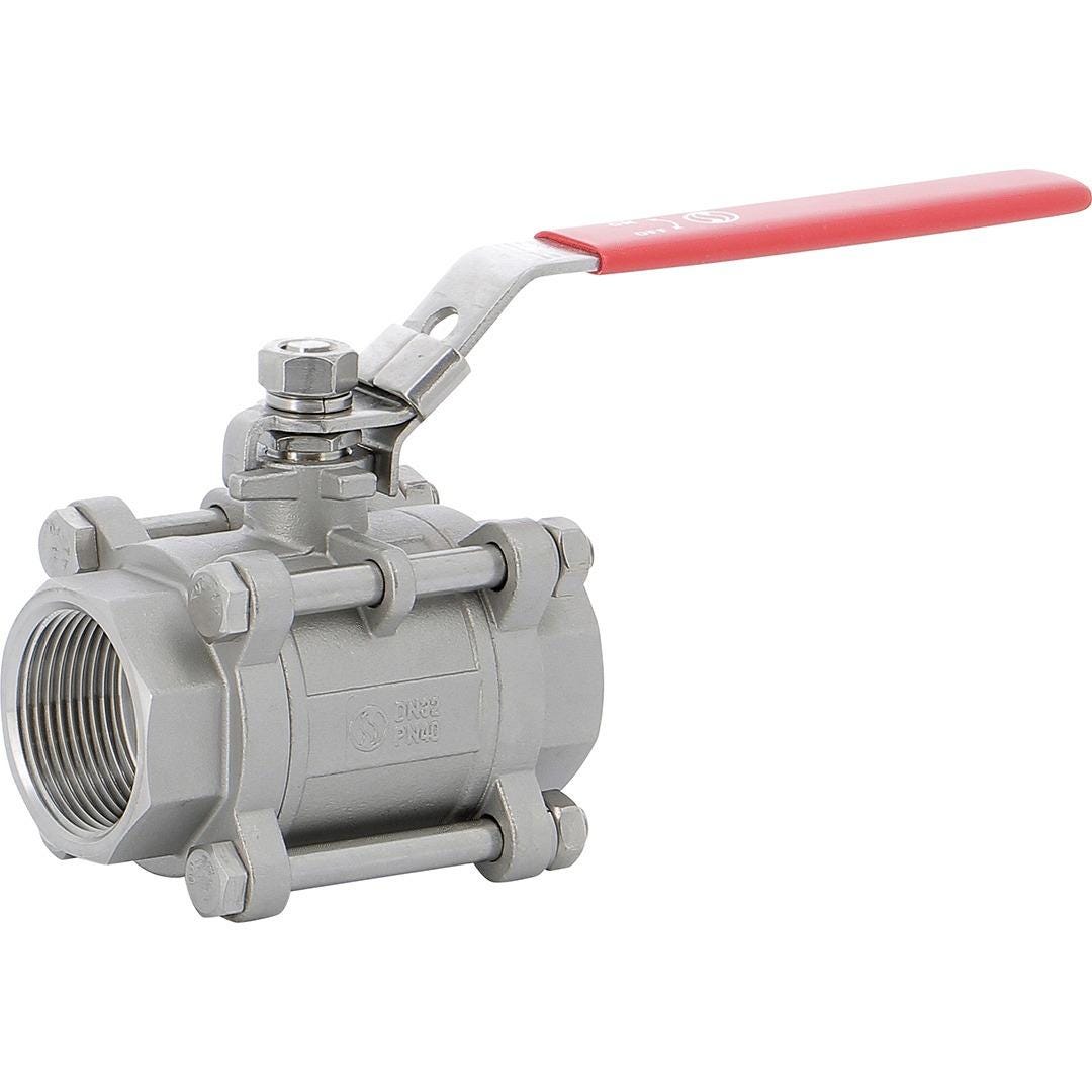 VANNE SPHERE 3P.INOX PGN.RGE FF  1'    790006 SFERACO  [790006] 