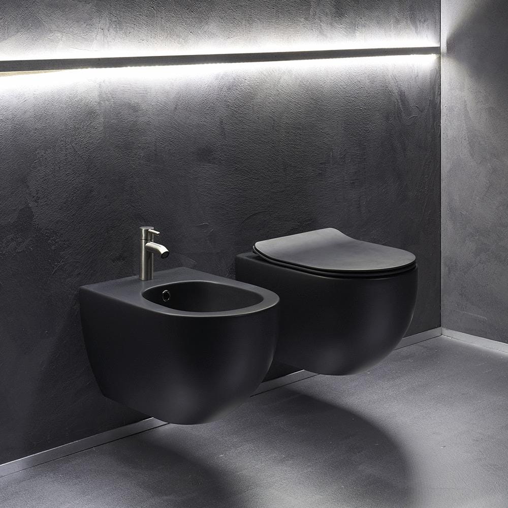 BIDET CIOTOLA SUS NOIR MAT ONDYNA  WCIB202013 ONDYNA  [WCIB202013] 