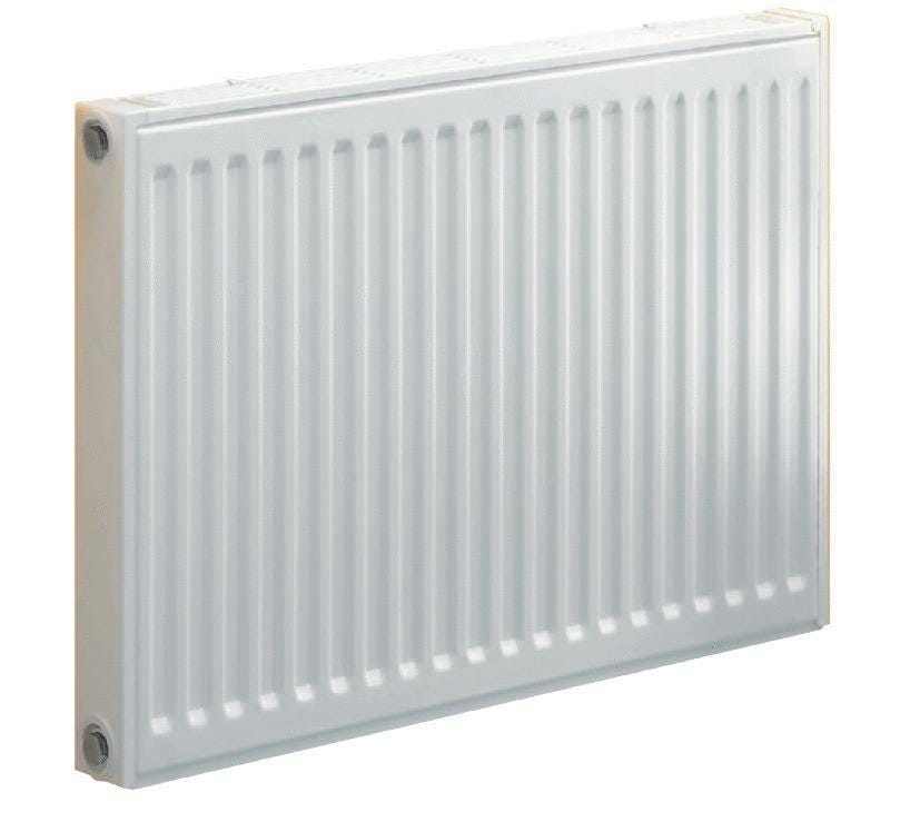 SAMBA 22 HB 6T - HORIZONTAL HABILLE - Radiateur 4 orifices réversibles - 2 panneaux avec ailettes