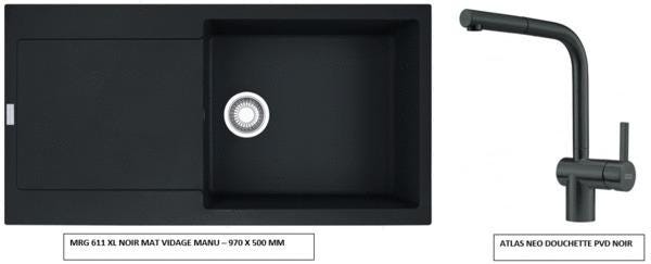 PACK MARIS+ATLAS MRG611 XL DCH NM      175660 FRANKE FRANCE