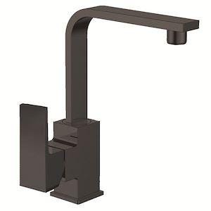 MITIGEUR LAV BEC HAUT PLAZA NOIR MAT  84PZ250 PAINI FRANCE  [84PZ250]