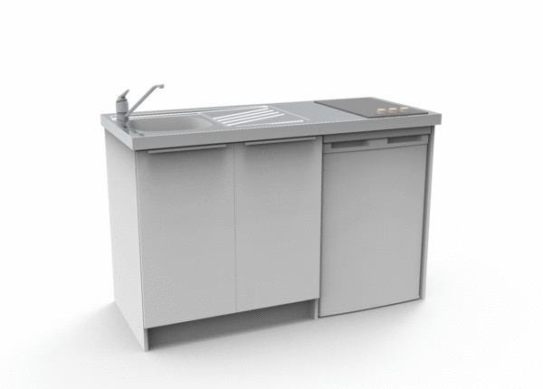 MELAMINE - Sur vérins réglables