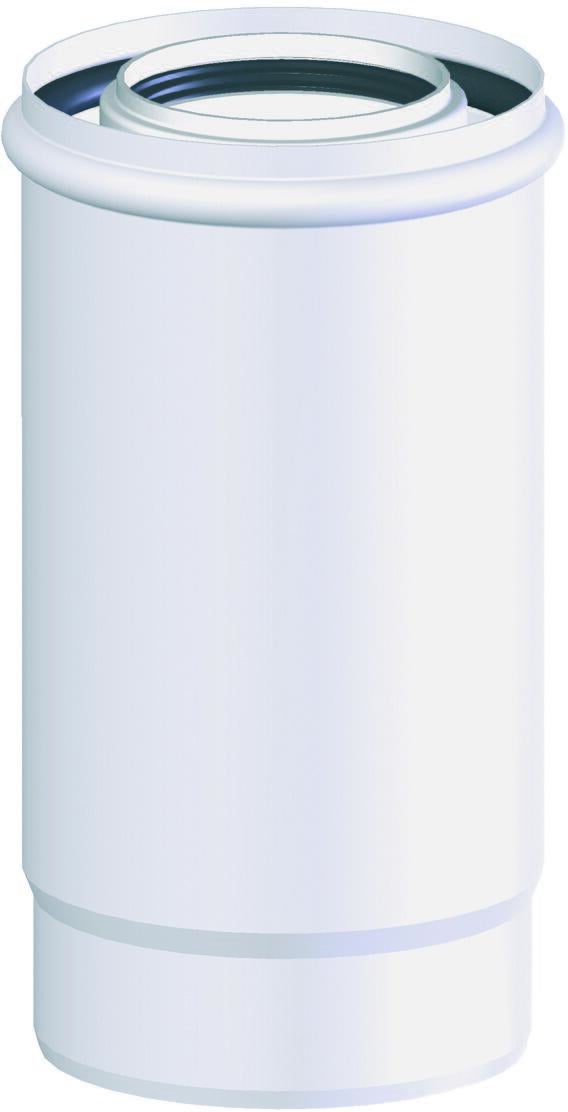 CONDUIT CONDENSATION VENTOUSE - Système concentrique PPs-Galva - Chaudière gaz/fioul à condensation