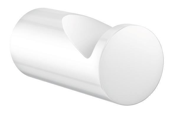 PATERE CROCHET INOX EPOXY BLANC       510047W DELABIE G ET J  [510047W]