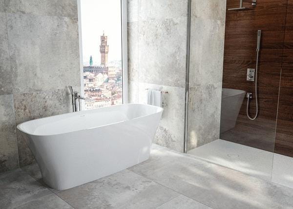 BAIGN. GRETA MINERAL ILOT 170X75    L16GM1775 LEDA  [L16GM1775]