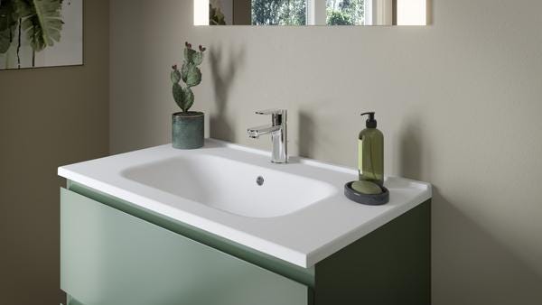 TABLE SYNTHESE HALO L810 BRILLANTE OVO 550890 SANIJURA / KOHLER FRANCE  [550890]