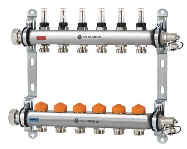 COLLECTEUR 6 CIRCUITS CHAUFF.     9340-06.800 IMI HYDRONIC ENGINEERING TA  [9340-06.800]