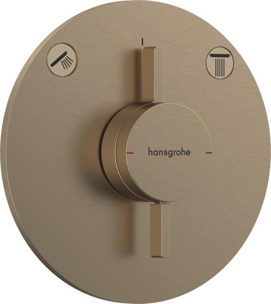 FACADE MIT DCH MECA DUOTURN S BRONZE 75418140 HANSGROHE  [75418140]