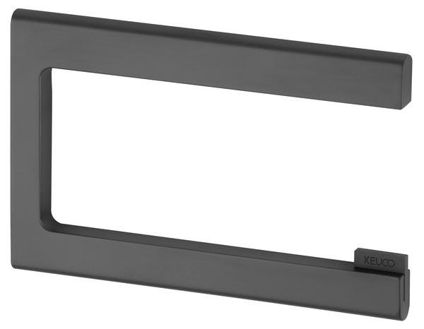 PORTE-PAP. EDITION400 CHR NOIR BR 11562130000 KEUCO  [11562130000]