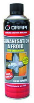 TRAITEMENT ET PROTECTION CONTRE LA CORROSION - Galvanisation à froid