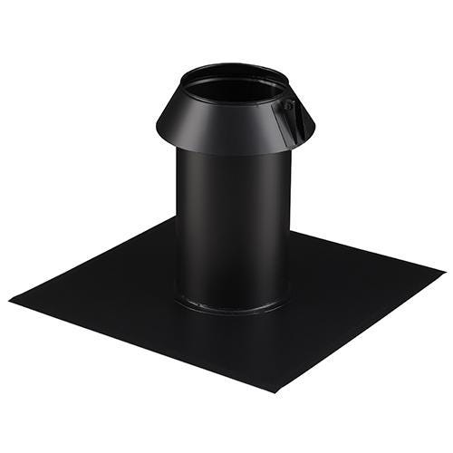 SOLIN TOIT PLAT 110/160+INT NOIR 17110371/323 POUJOULAT  [17110371/323]