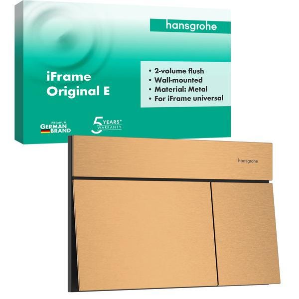 PLAQUE CD IFRAME ELEMENT E DB BRONZE 66003140