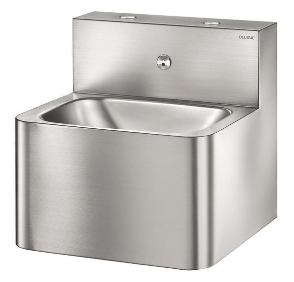 LAVABO TEK EC/EF MUR ROB.INT INOX 304  161360 DELABIE G ET J  [161360]