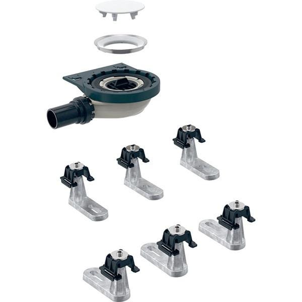 BONDE 6PIEDS P/REC DCH SETAPLANO 154.021.00.1 GEBERIT  [154.021.00.1]