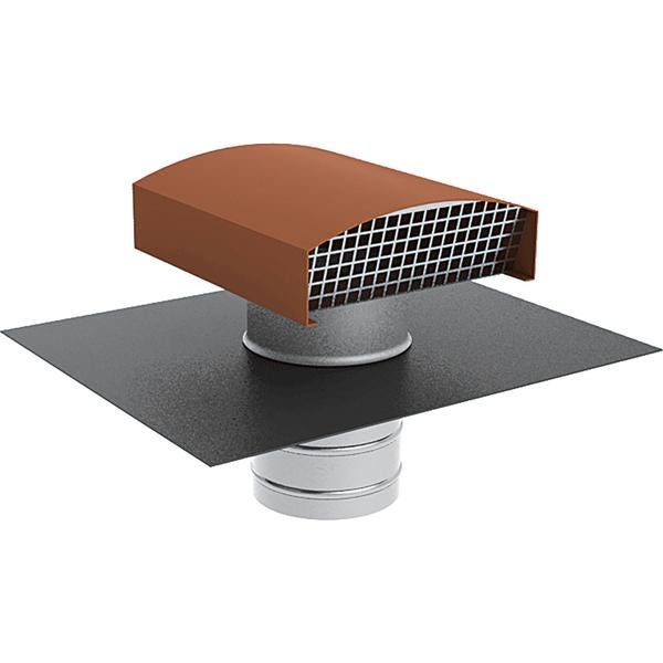 CHAPEAU DE TOITURE TUILE METAL D315   CTTM315 AXELAIR  [CTTM315]