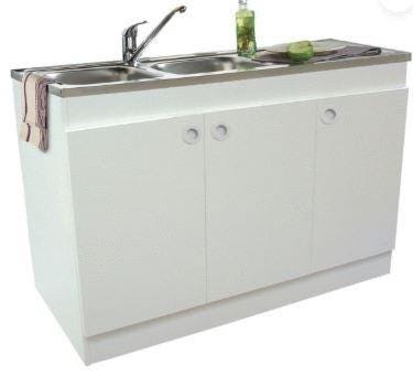 MEUBLE S/EVIER DECLIQ STD 120 3P.   S13N23120