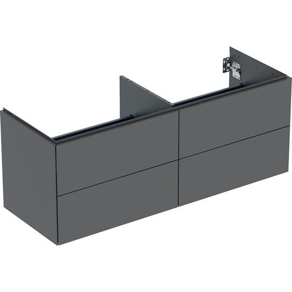 MEUBLE 4T ONE 135CM GRIS         505.266.00.3 GEBERIT  [505.266.00.3]