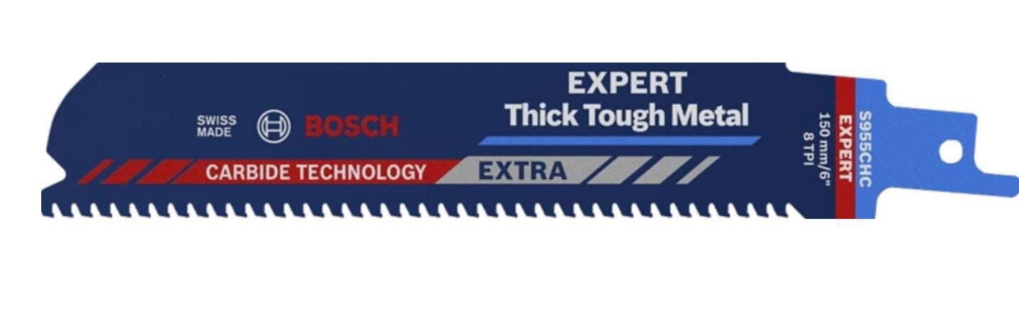 LAME SCIE SABRE - Expert Thick Tough Metal - Lame carbure