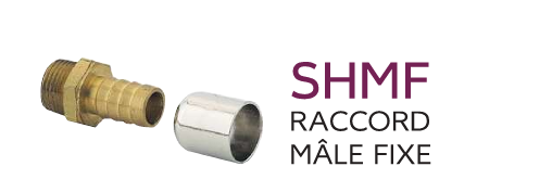 RACCORD M FIXE - A Sertir