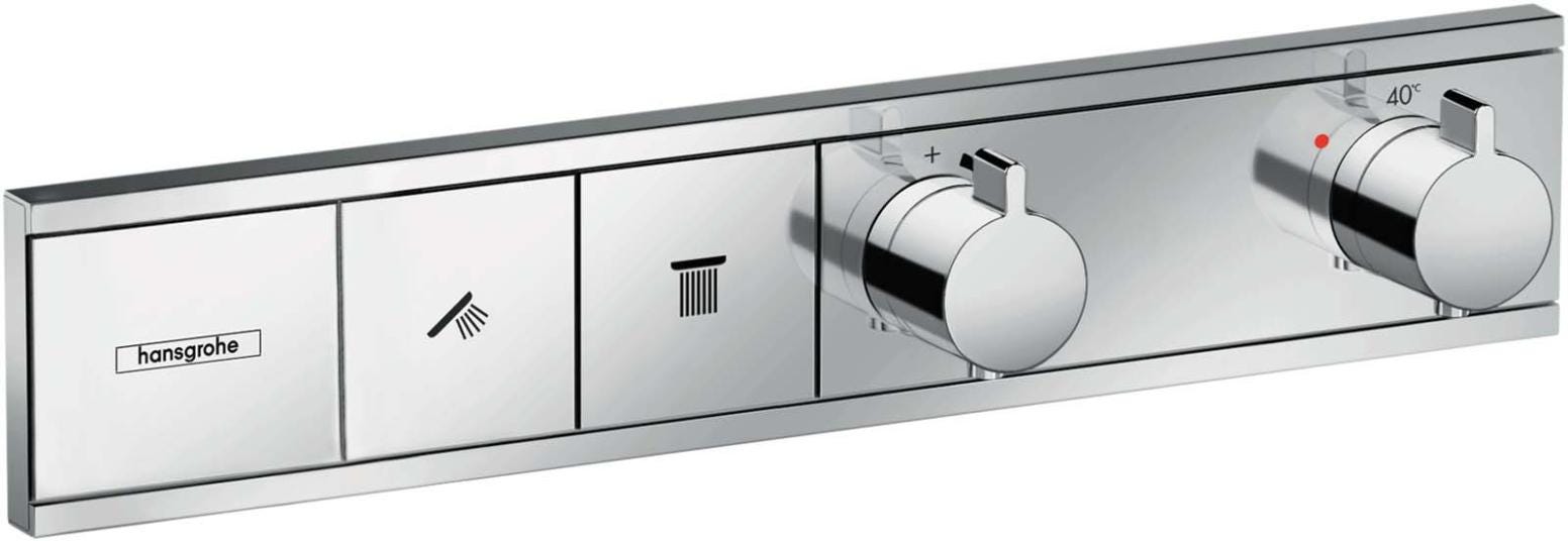 FACADE THERM. RAINSELECT 2 VOIES CHR 15380000 HANSGROHE  [15380000] 