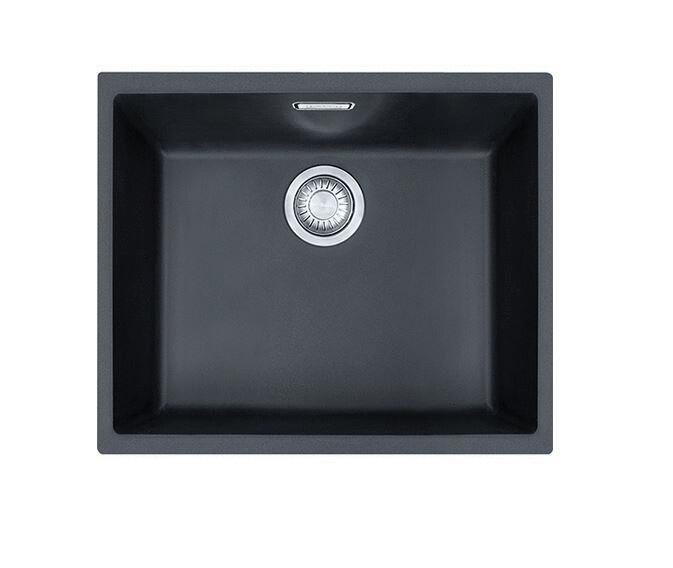 SIRIUS - Evier à encastrer avec trop-plein inox - Tectonite®
