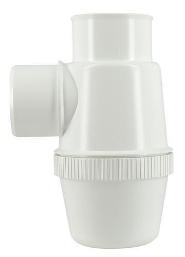 SIPHON LAV.A COLL.ENTREE VERT .D50 BLC .1YJCB NICOLL  [1YJCB]