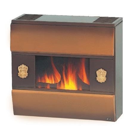 RADIATEUR CHEMINEE FLAMME VISIBLE - Série F 100 - Corps de Chauffe en fonte