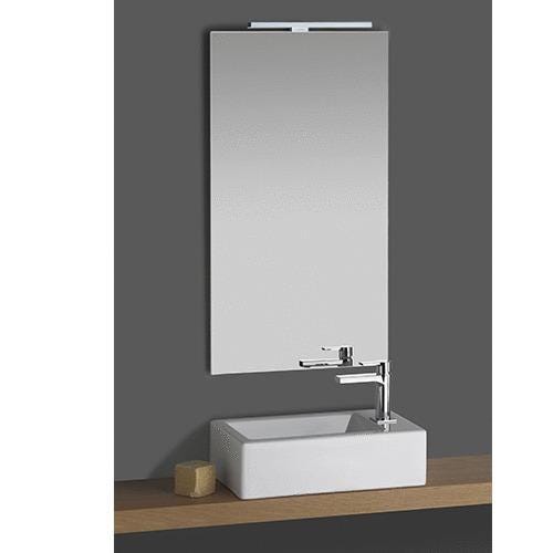 MIROIR AVEC SPOT SUR REGLETTE 45X80    ST4580 ONDYNA  [ST4580]