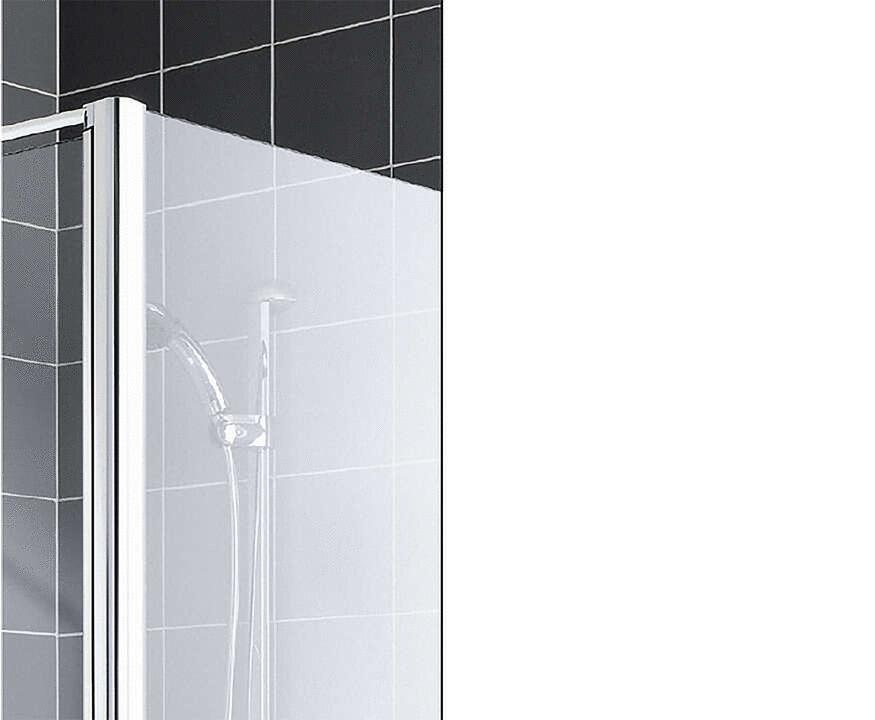RAYA - Porte pivotante avec élément fixe