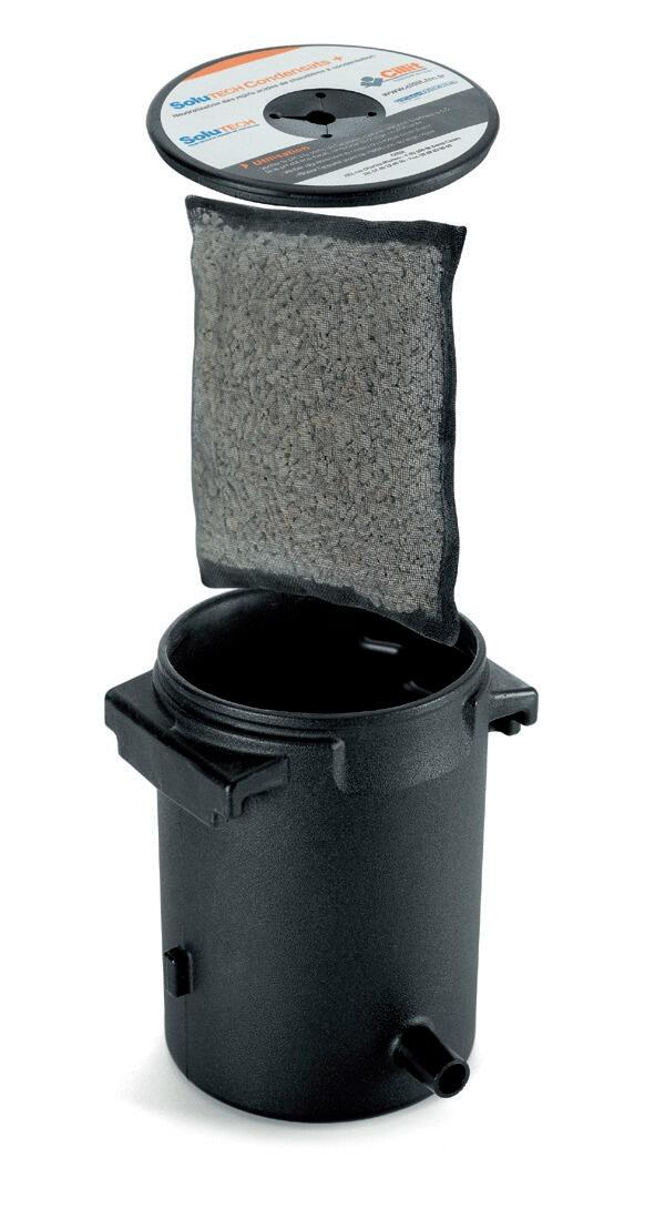 SOLUTECH - Recharge - Neutraliseur des rejets acides de chaudières à condensation